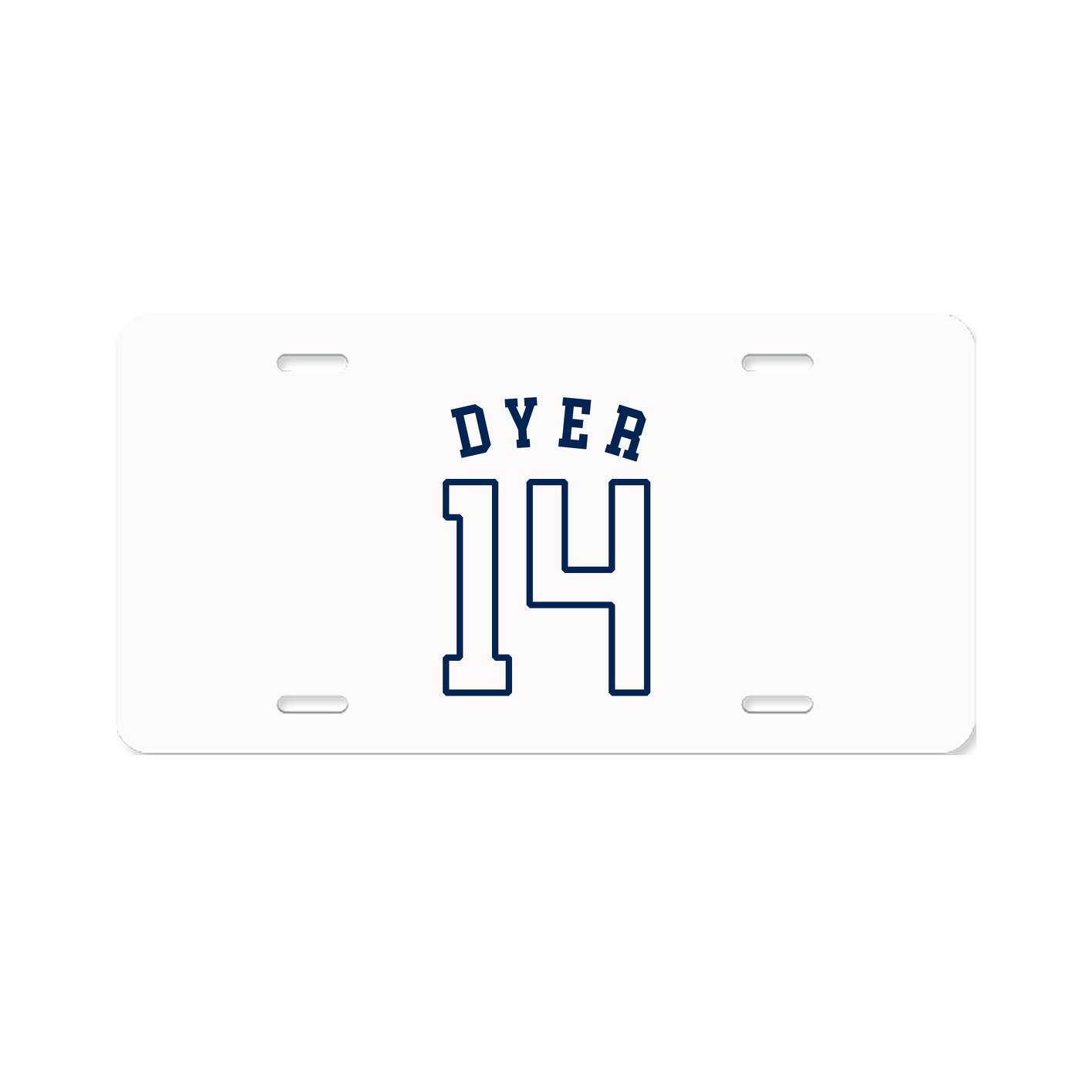 License Plate — Shirsey Arch in Classic