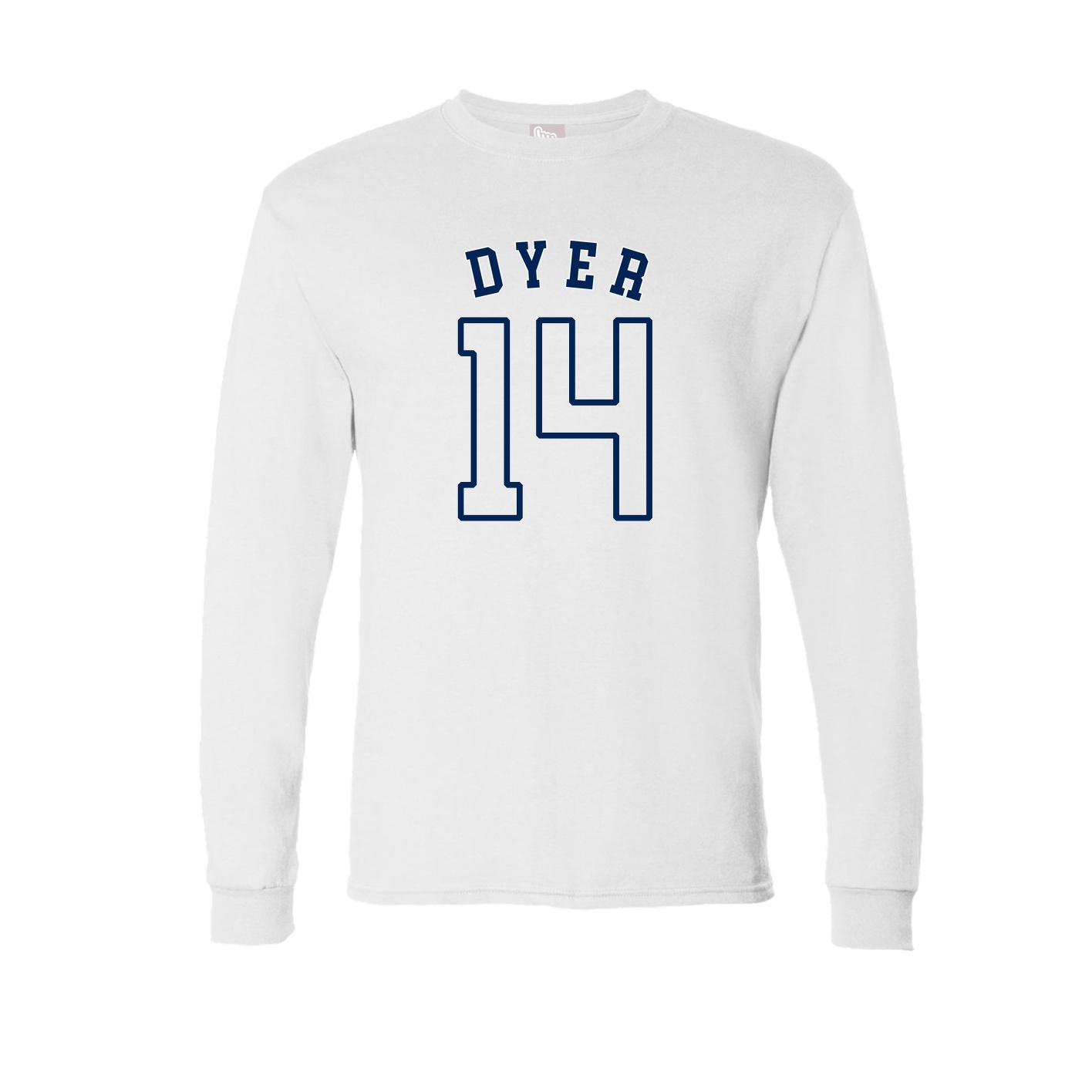 Long Sleeve Tee — Shirsey Arch in White