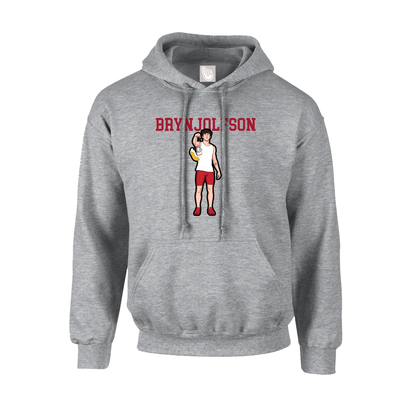 Hoodie — Shirsey in Grey