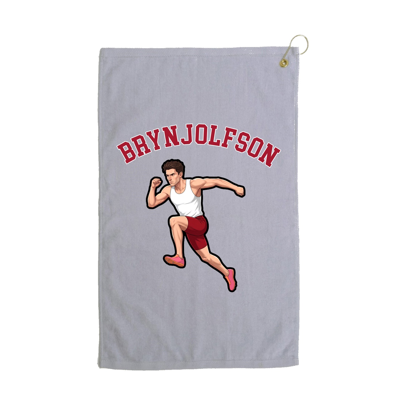 Golf Towel — Shirsey Arch in Grey