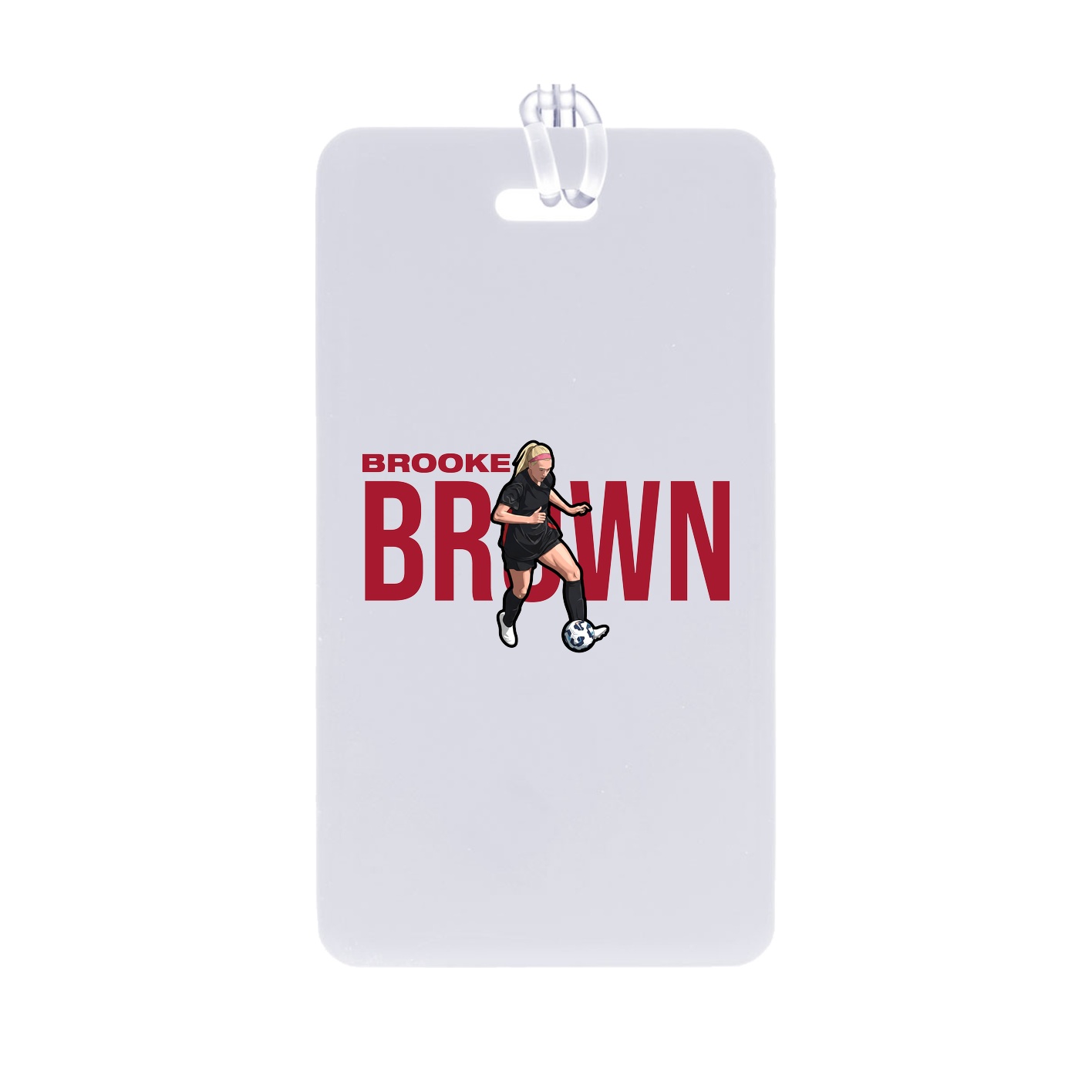 Bag Tag — Player Name in Classic