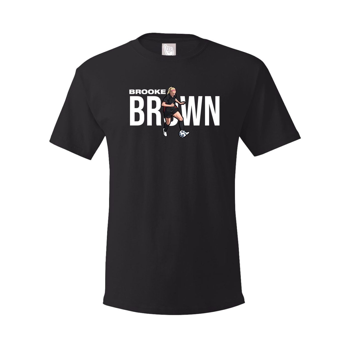 Youth Tee — Player Name in Black