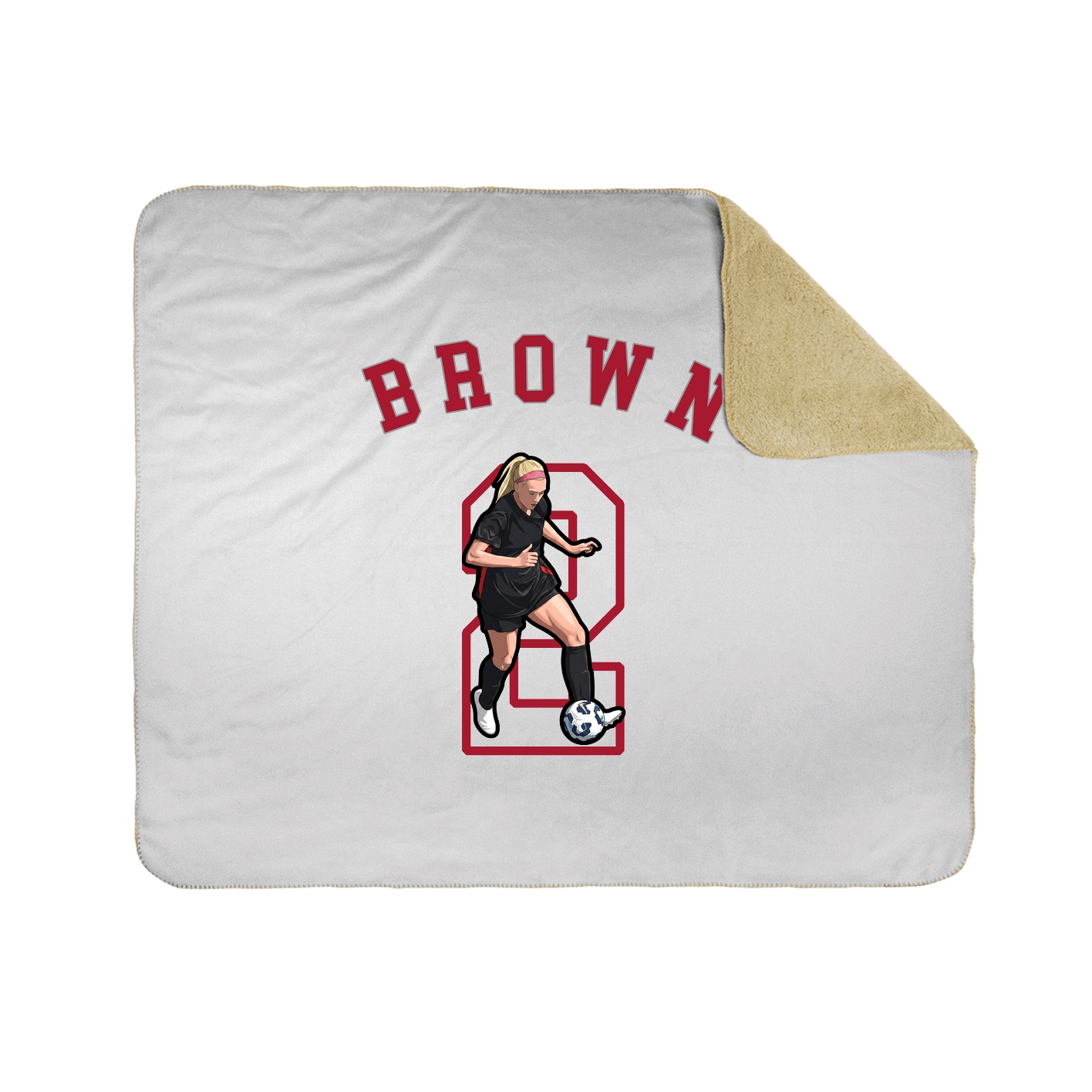 Throw Blanket — Shirsey Arch in White