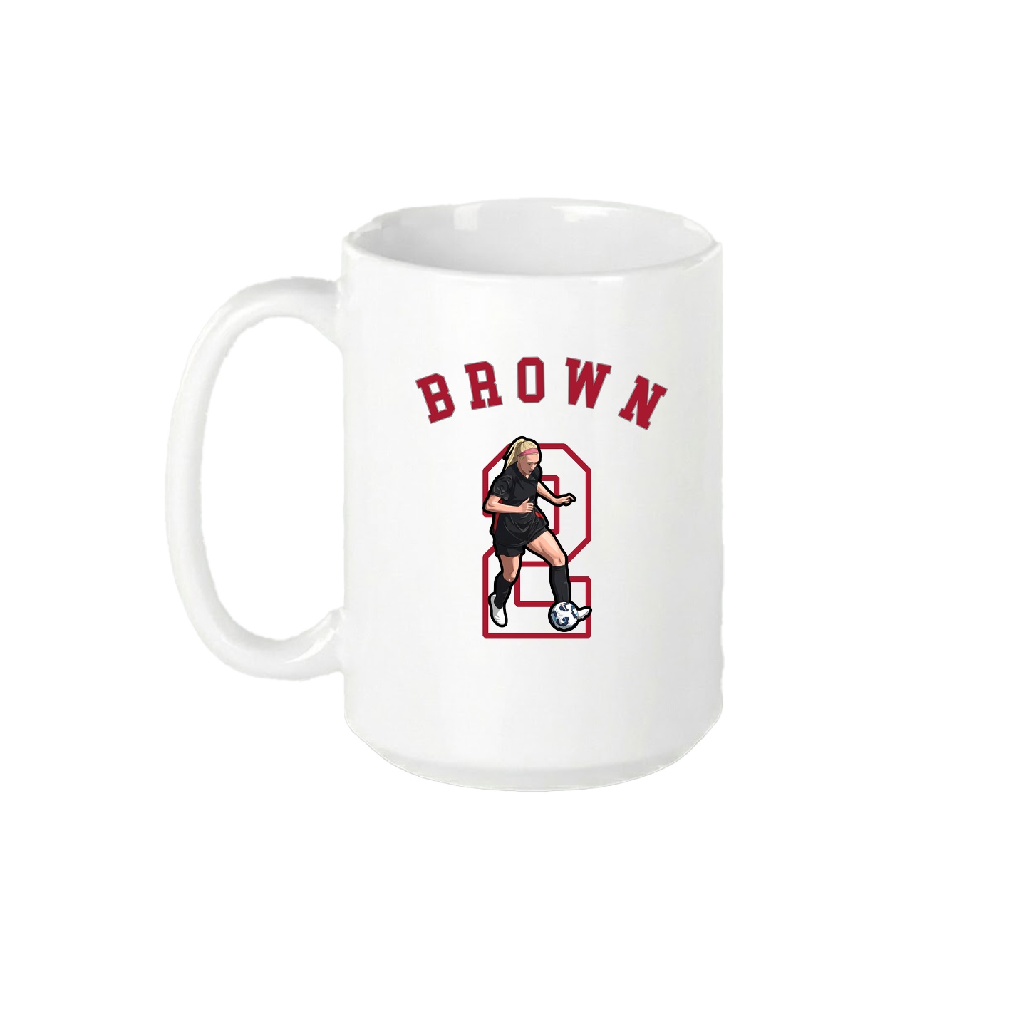 15oz Coffee Mug — Shirsey Arch in White