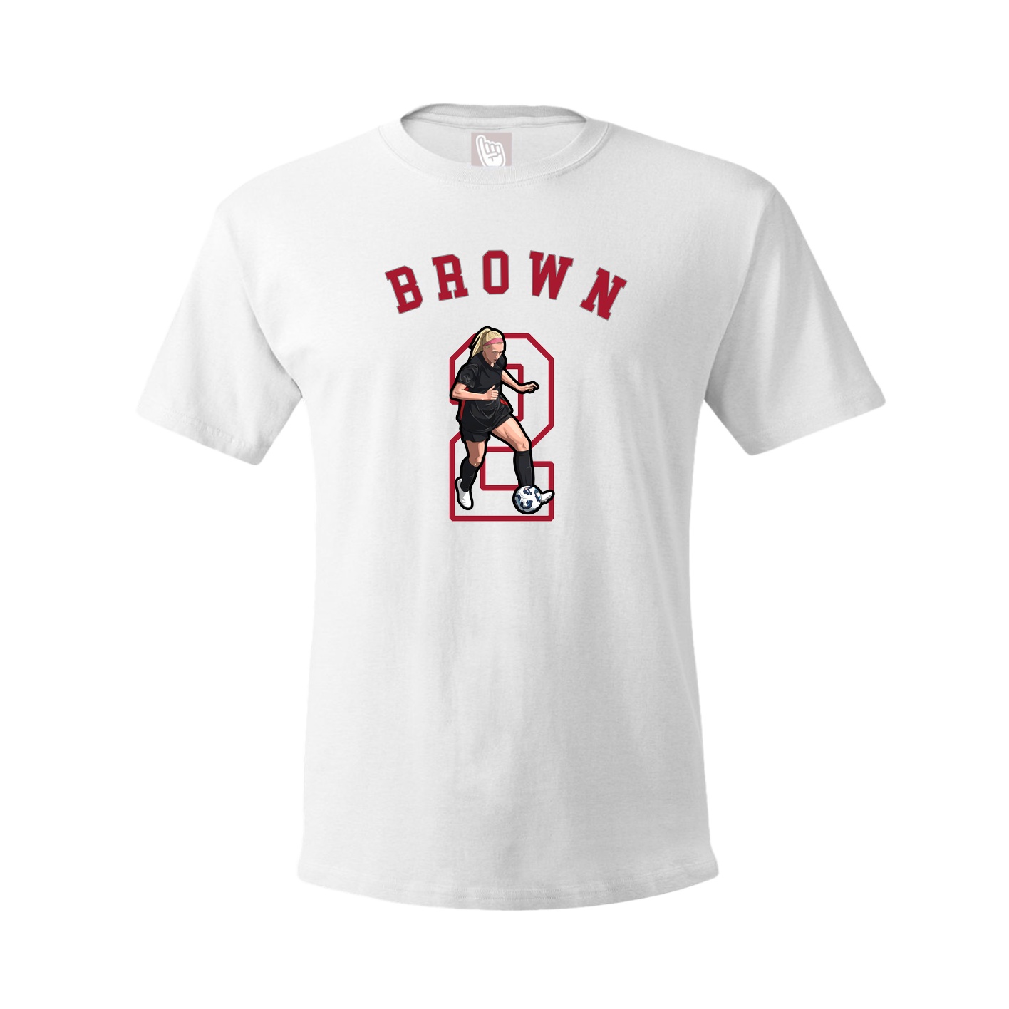 Youth Tee — Shirsey Arch in White