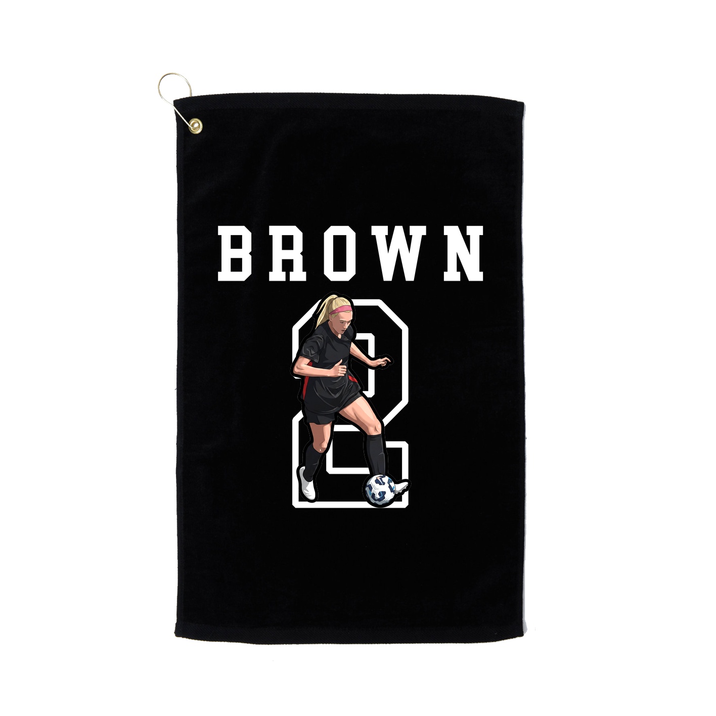 Golf Towel — Shirsey in Black