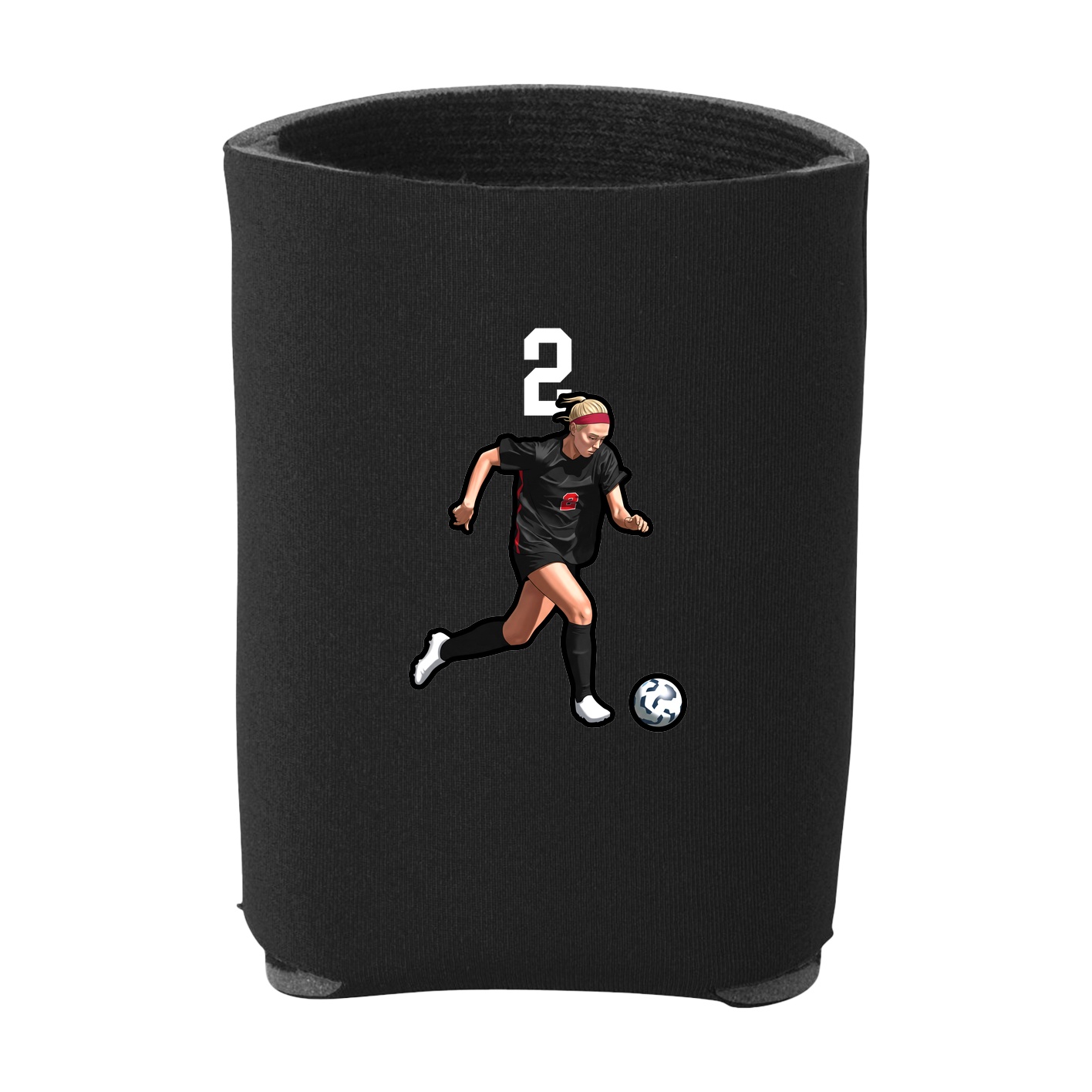 Can Holder — Number Top in Black