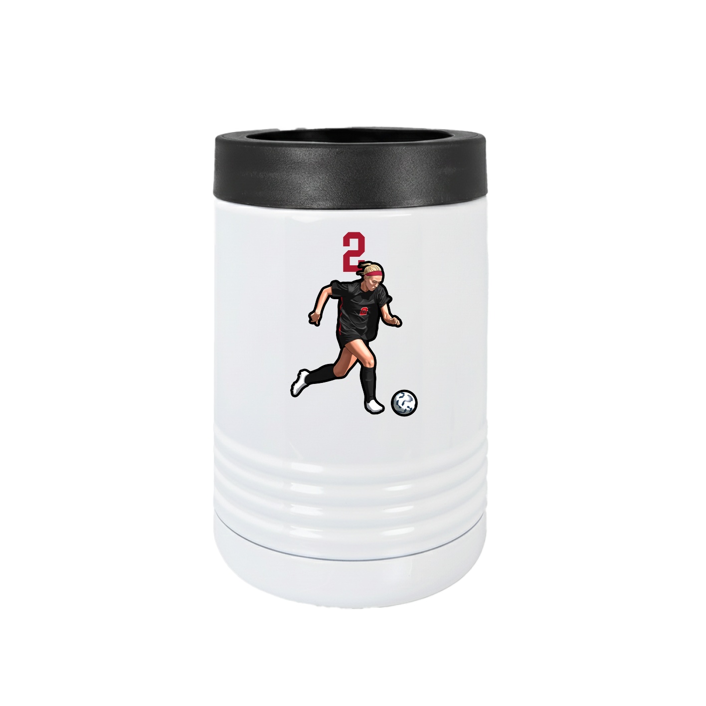 Beverage Holder — Number Top in White