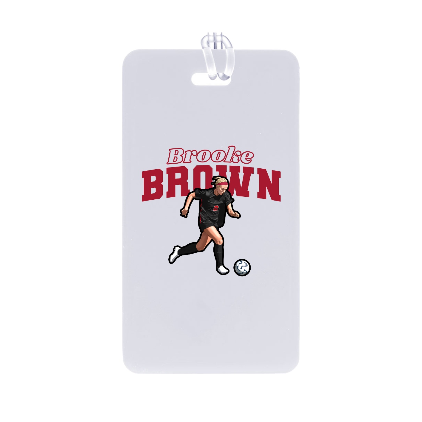 Bag Tag — Name Arch in Classic