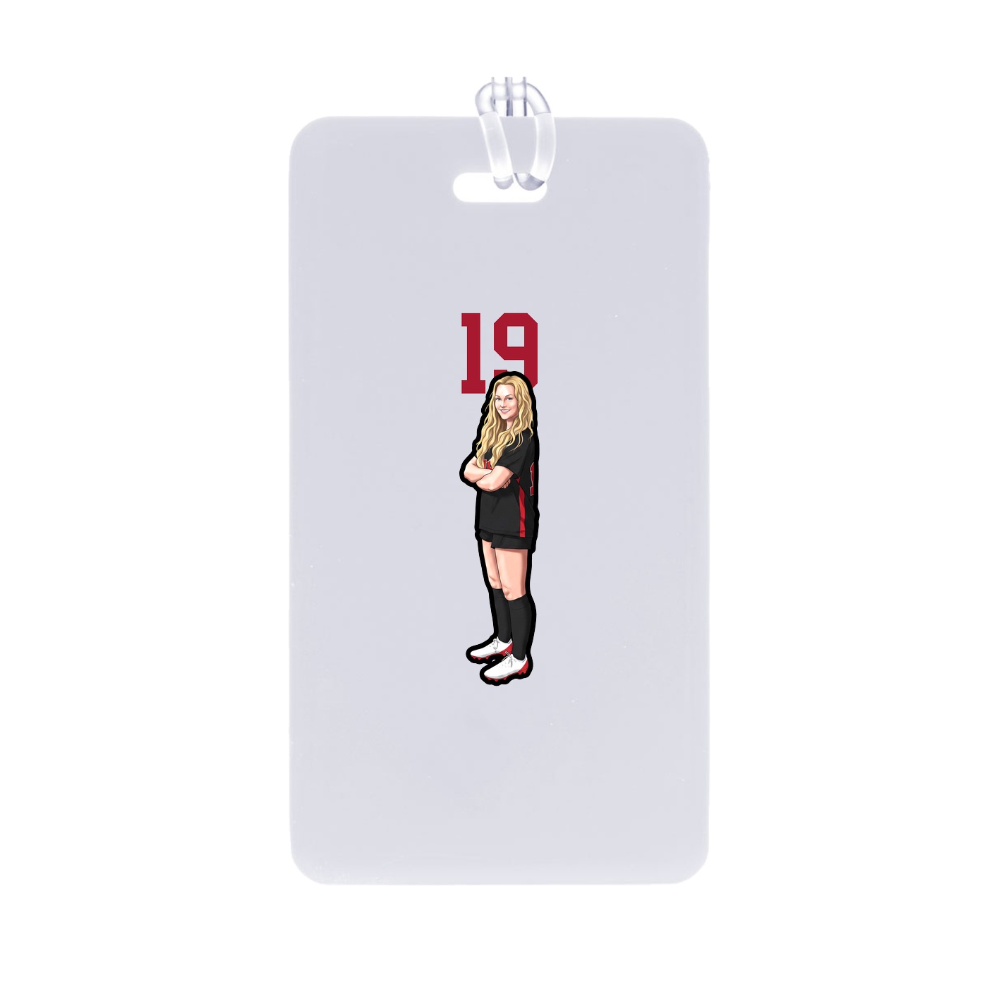 Bag Tag — Number Top in Classic