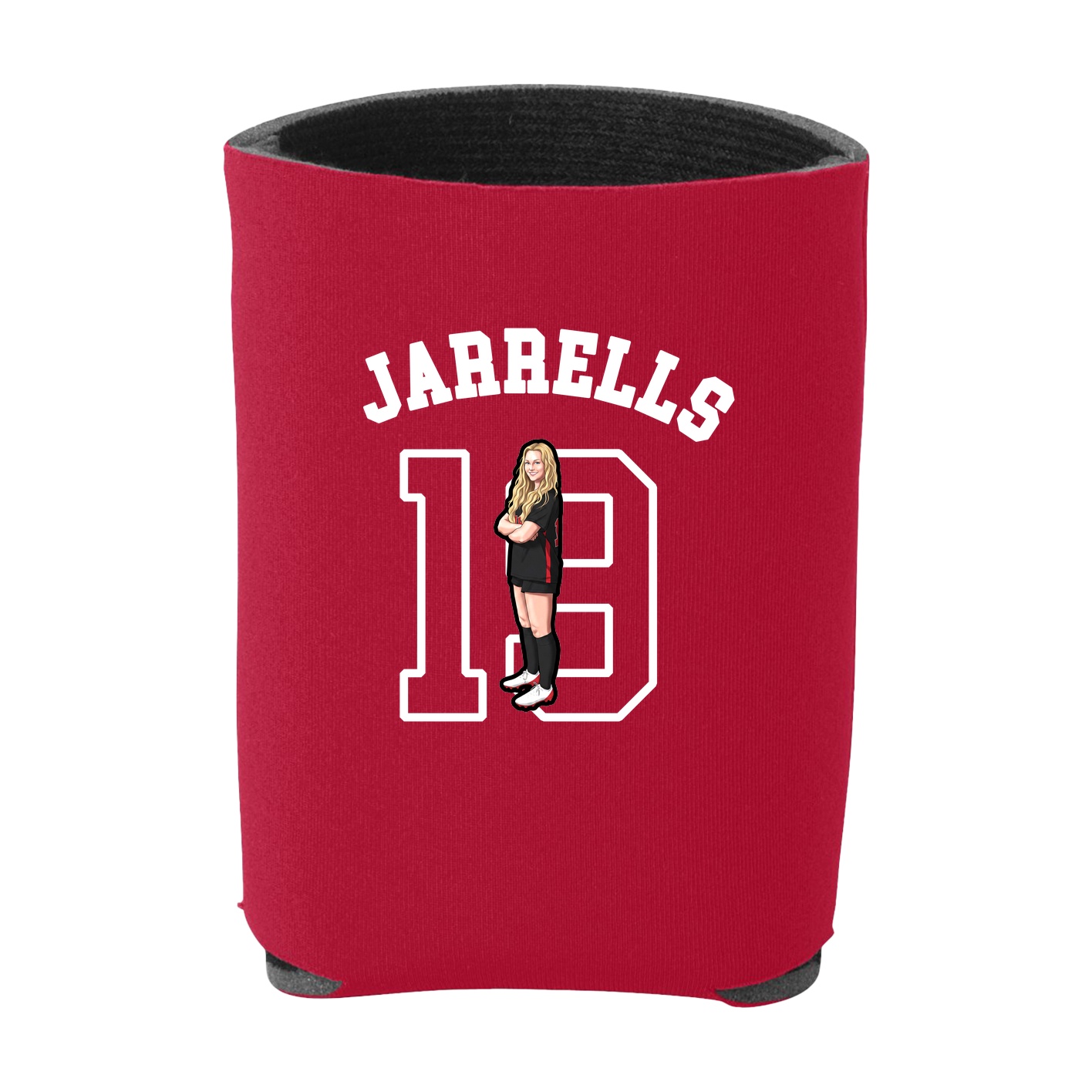 Can Holder — Shirsey Arch in Red
