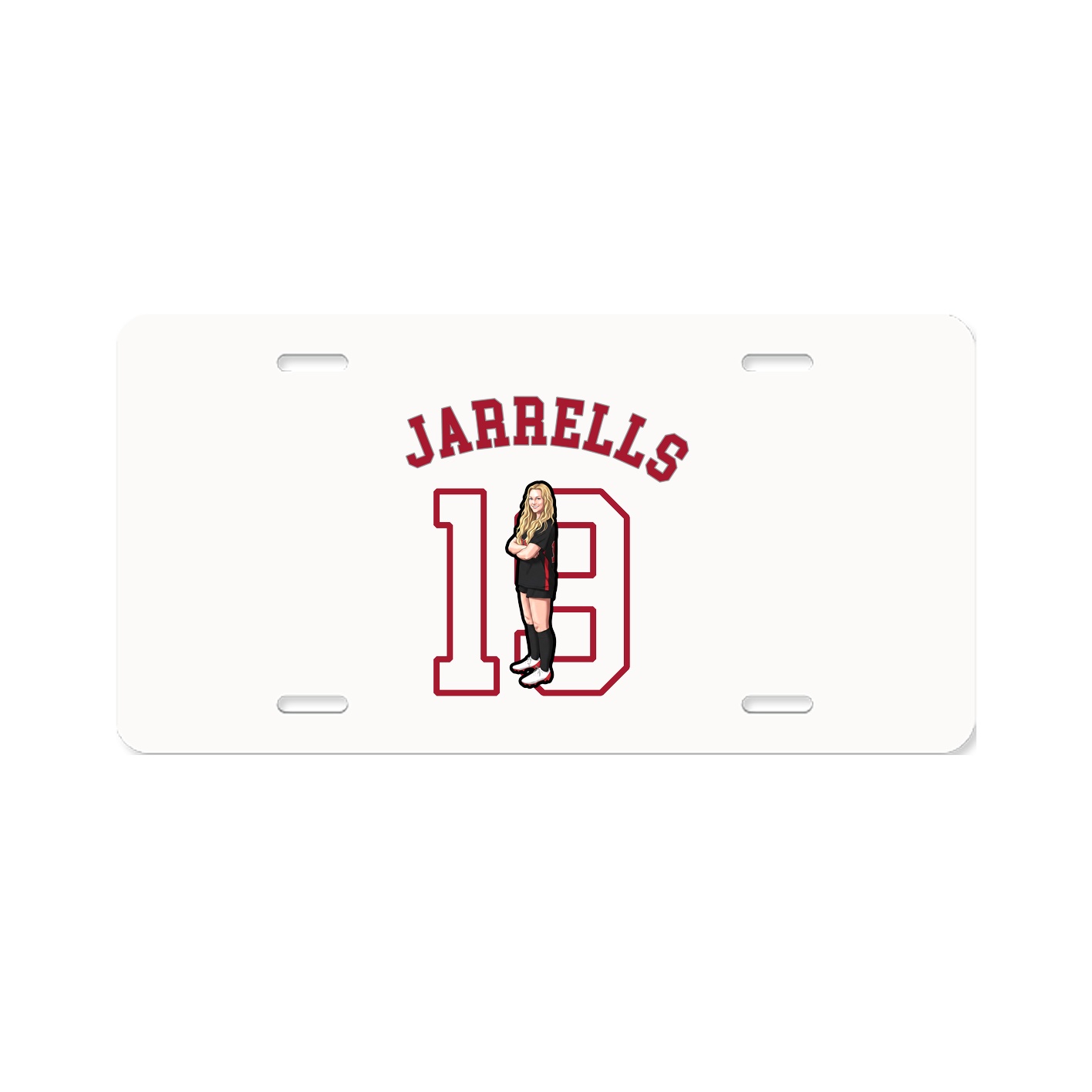 License Plate — Shirsey Arch in Classic