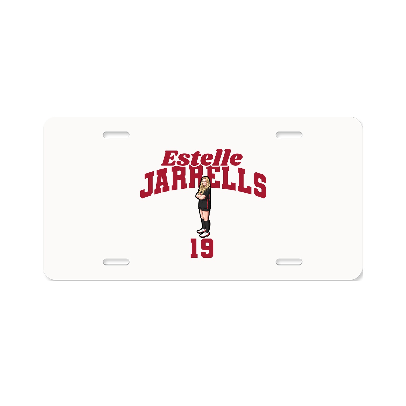 License Plate — Signature Arch in Classic