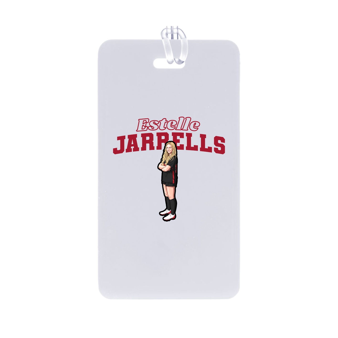 Bag Tag — Name Arch in Classic
