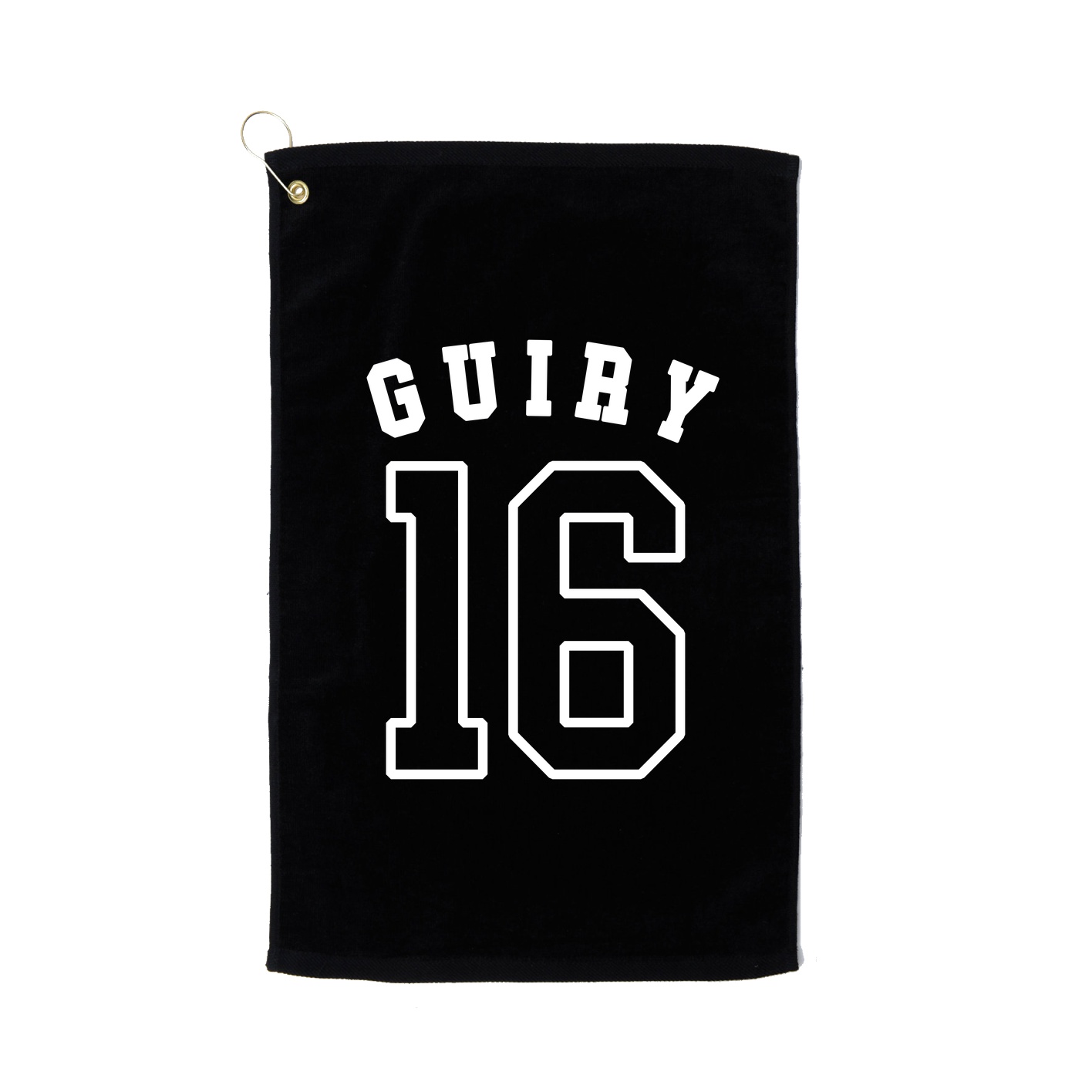 Golf Towel — Shirsey Arch in Black