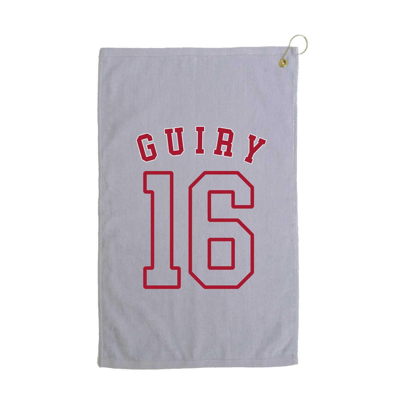 Golf Towel — Shirsey Arch in Grey