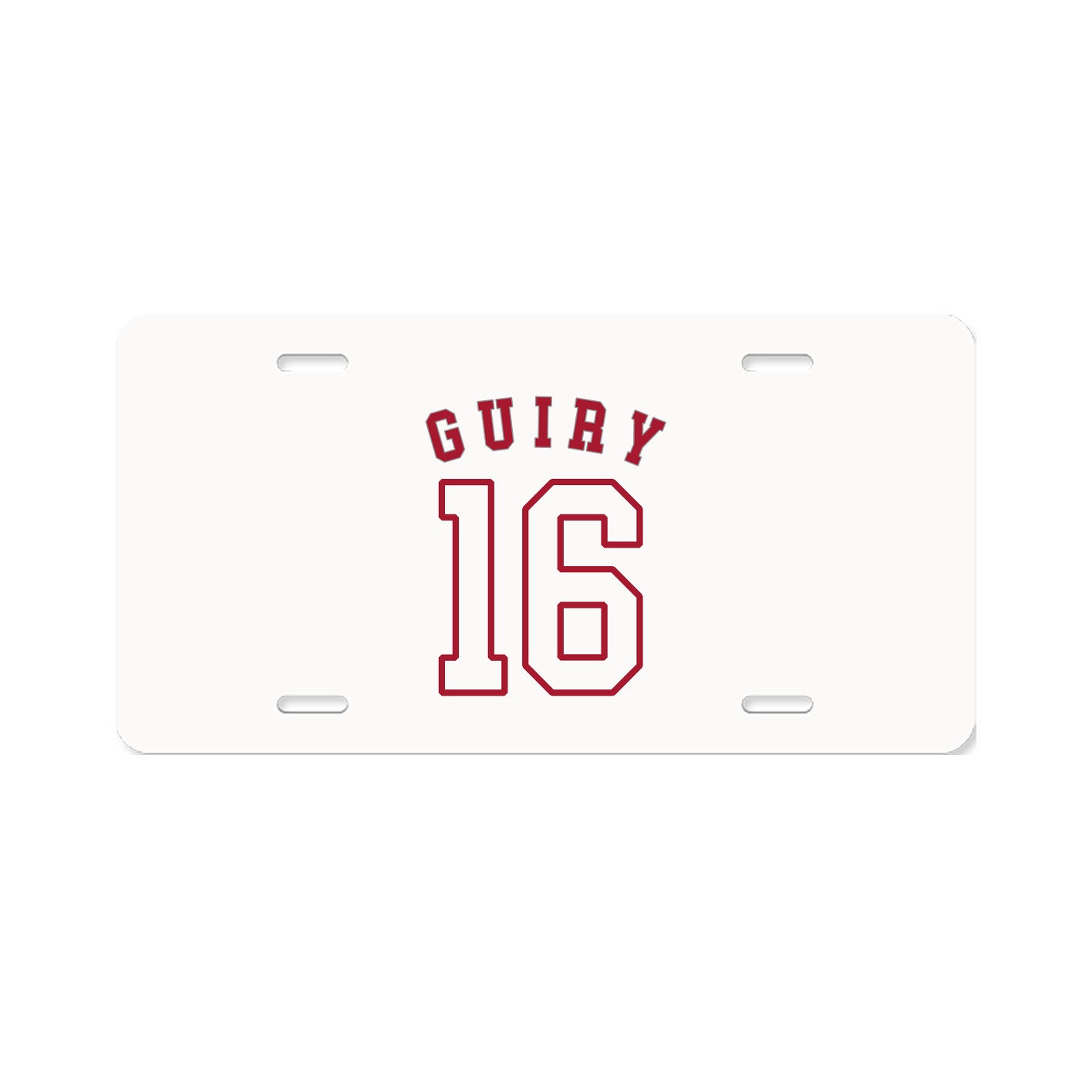 License Plate — Shirsey Arch in Classic