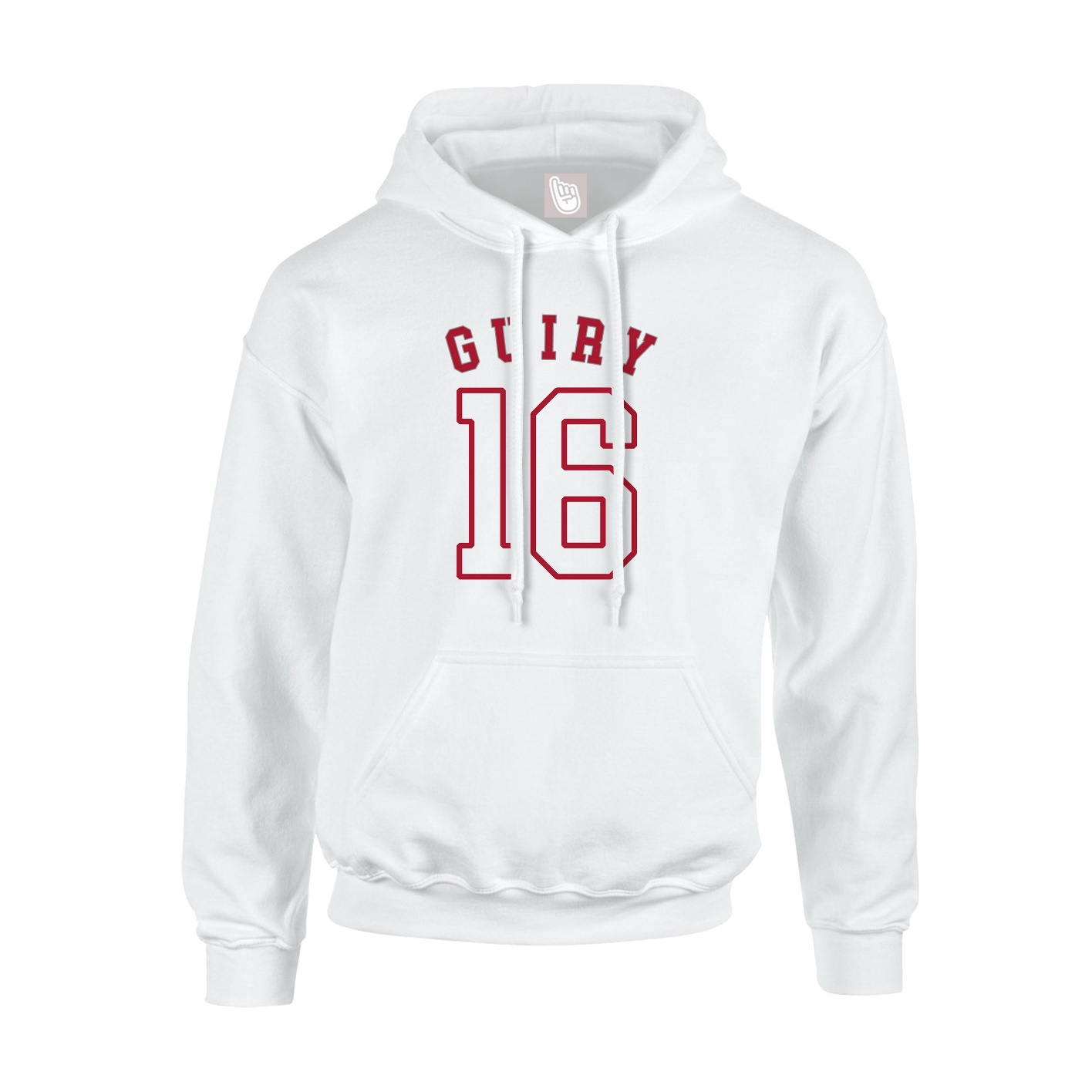 Hoodie — Shirsey Arch in White