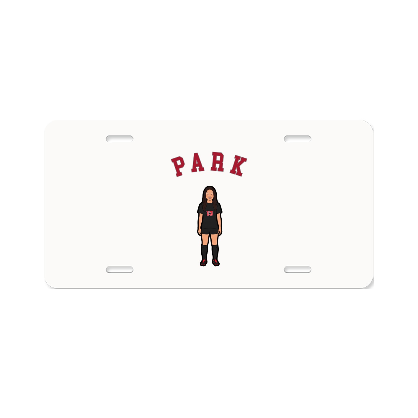 License Plate — Shirsey Arch in Classic