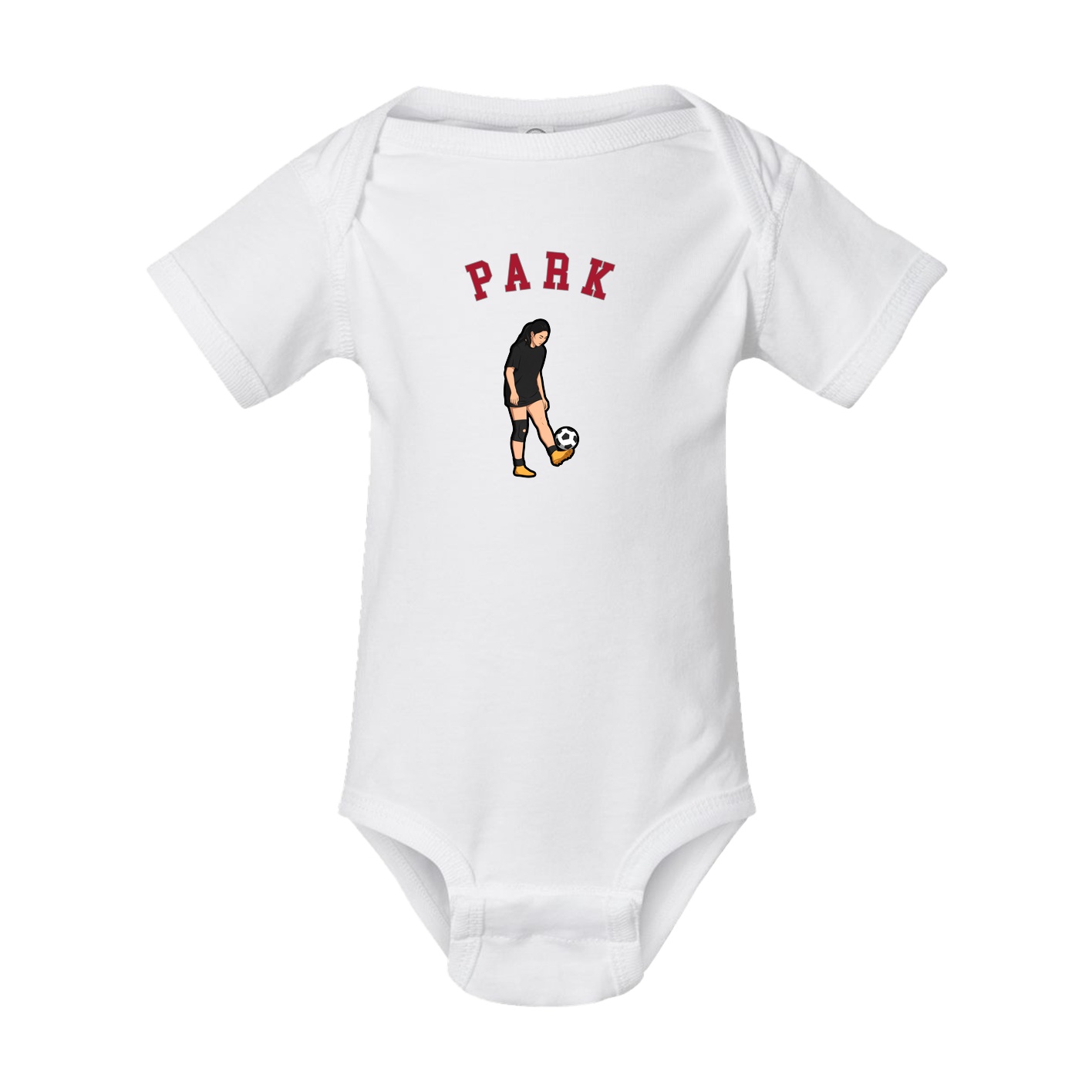 Baby Onesie — Shirsey Arch in White