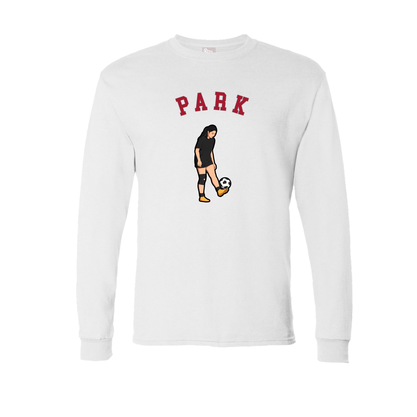 Long Sleeve Tee — Shirsey Arch in White