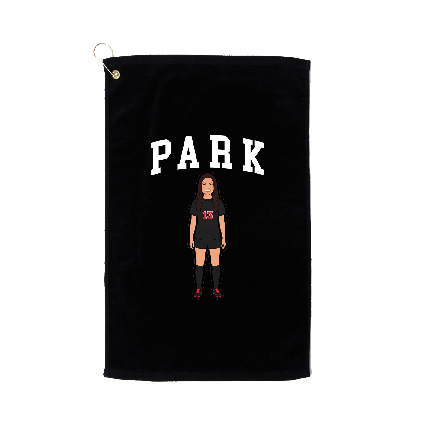 Golf Towel — Shirsey in Black