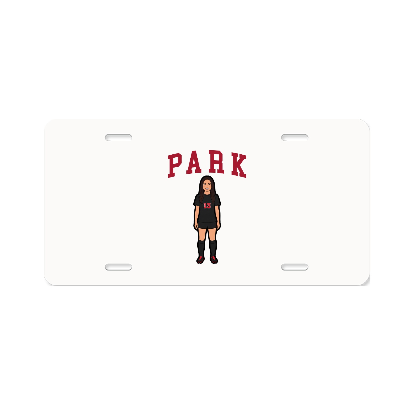 License Plate — Shirsey in Classic