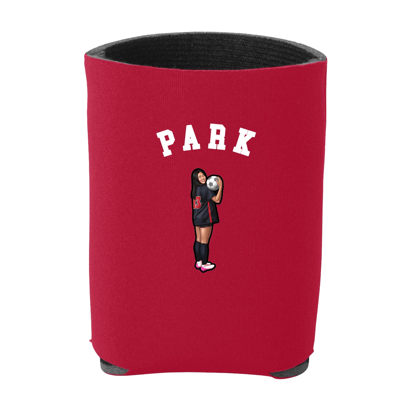 Can Holder — Shirsey Arch in Red