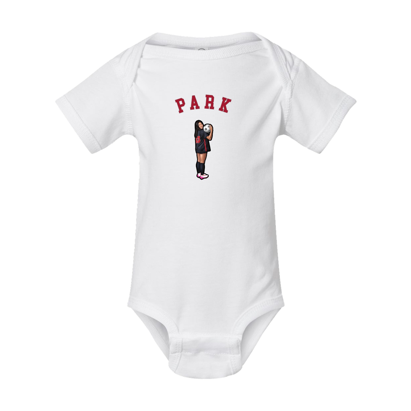 Baby Onesie — Shirsey Arch in White