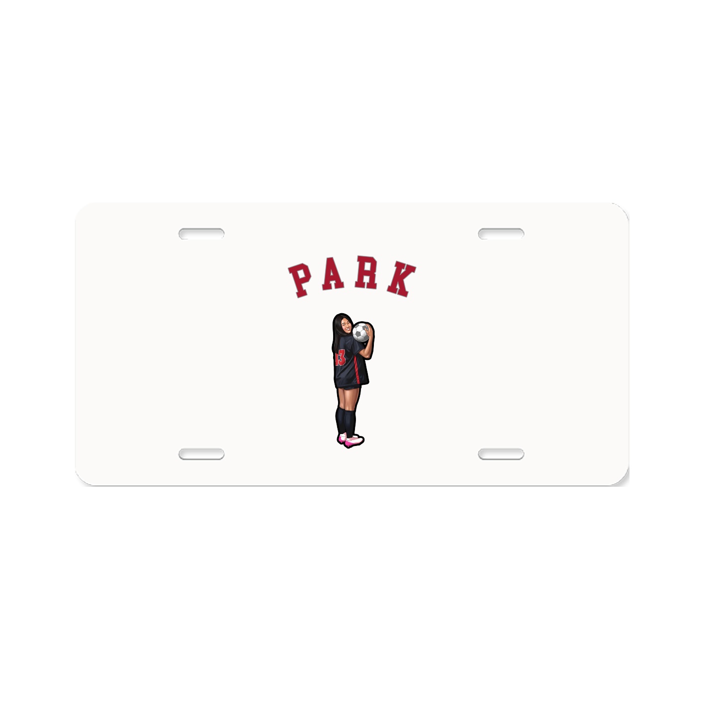 License Plate — Shirsey Arch in Classic