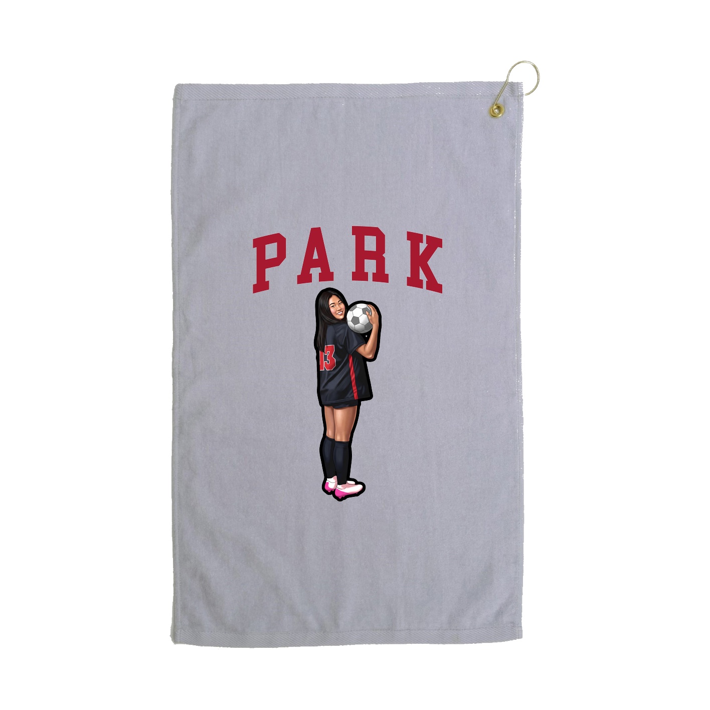 Golf Towel — Shirsey in Grey