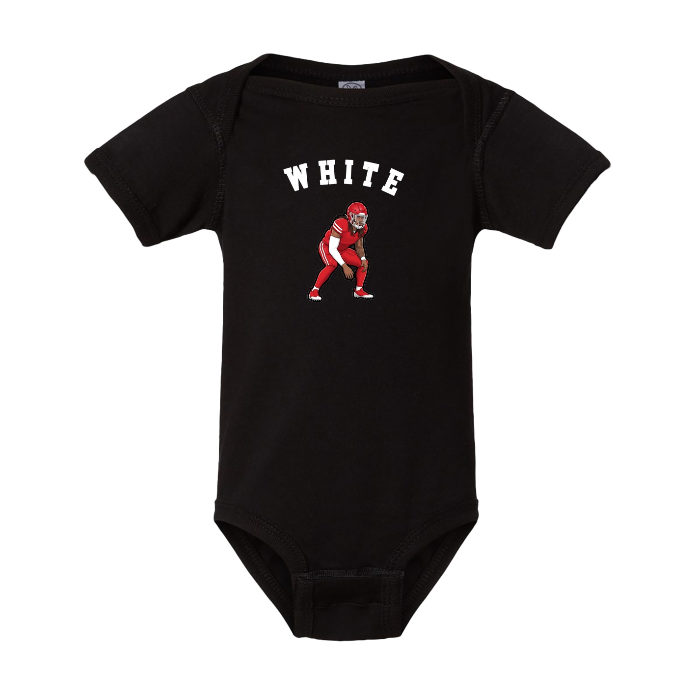 Baby Onesie — Shirsey Arch in Black