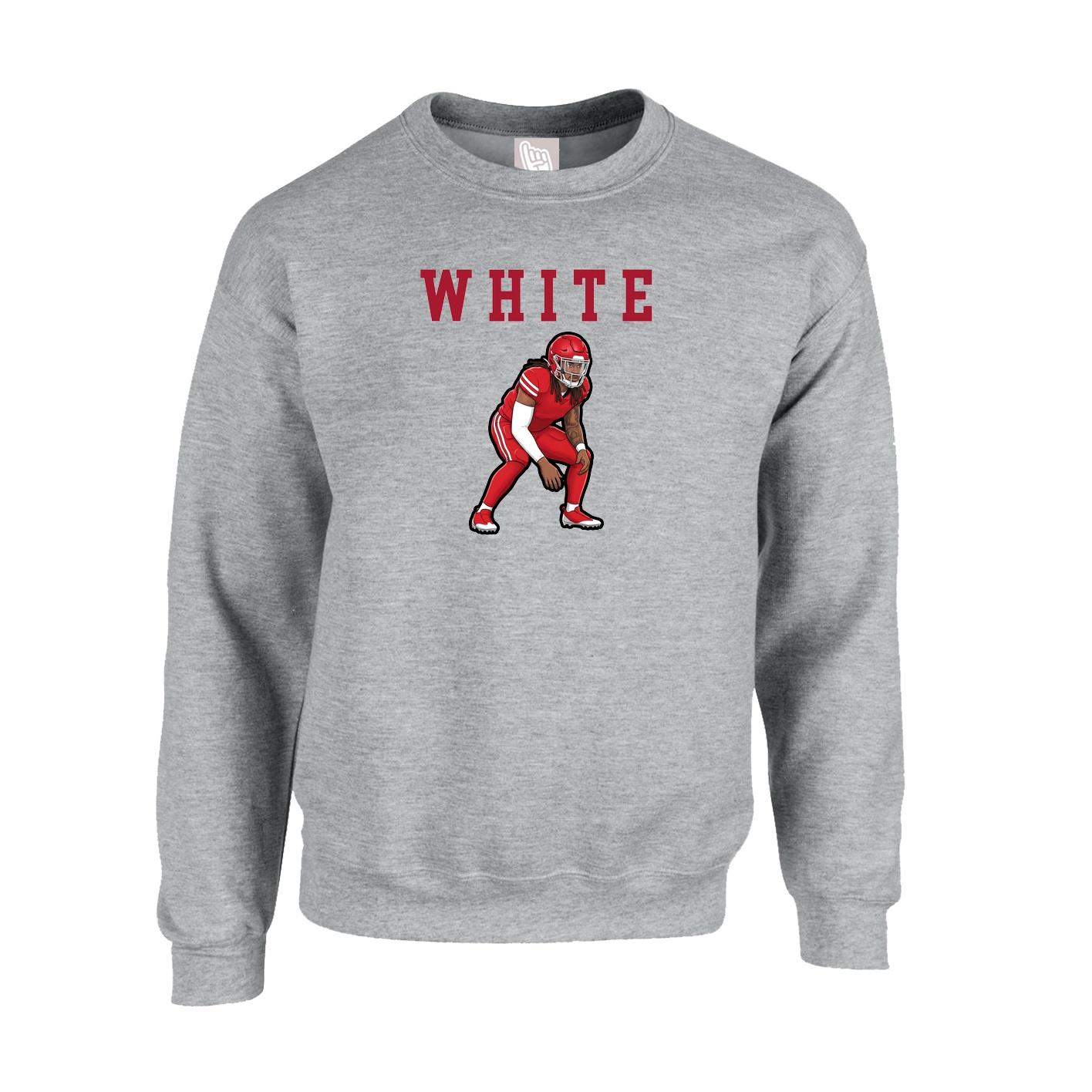 Fleece Crew — Shirsey in Grey