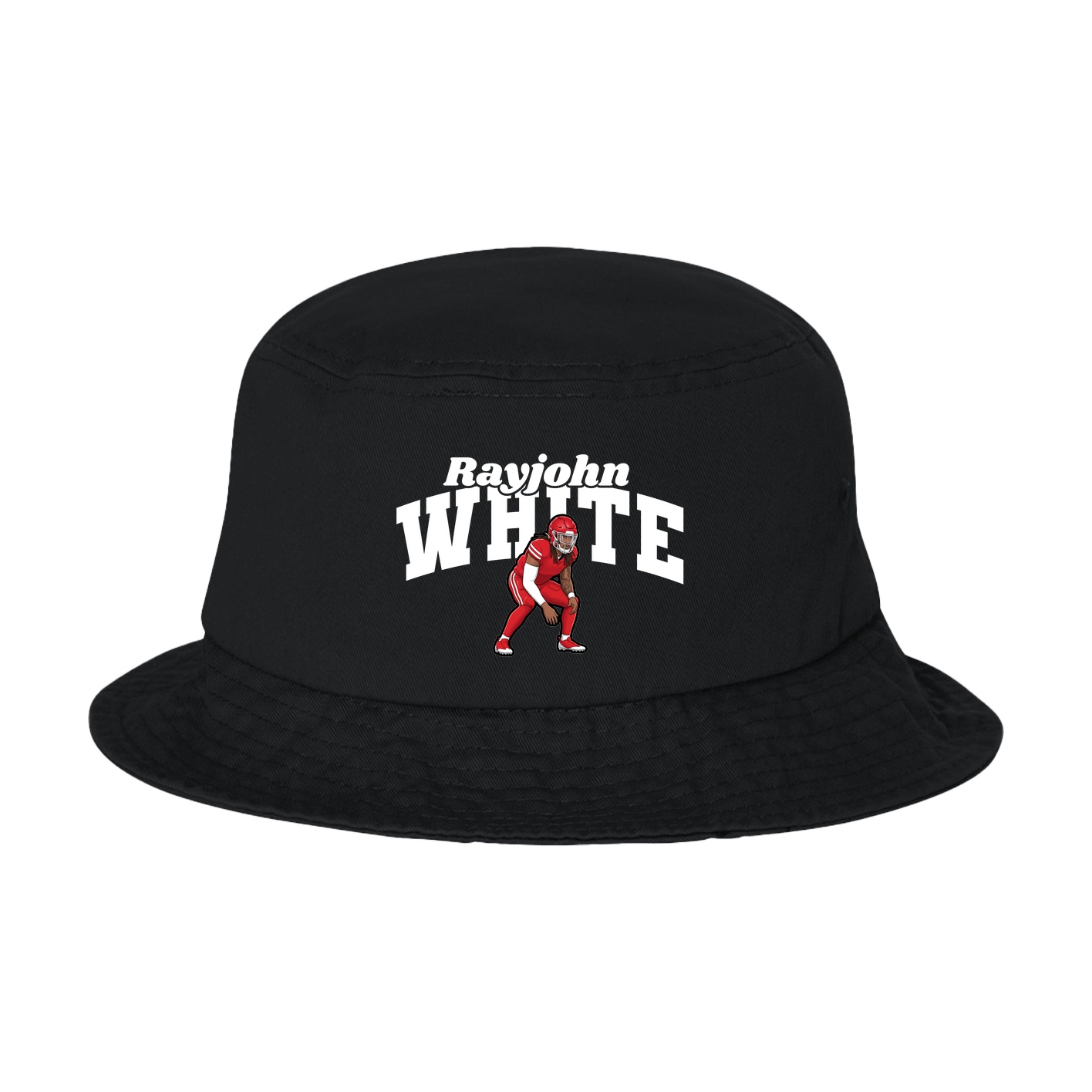 Bucket Cap — Signature Arch in Black