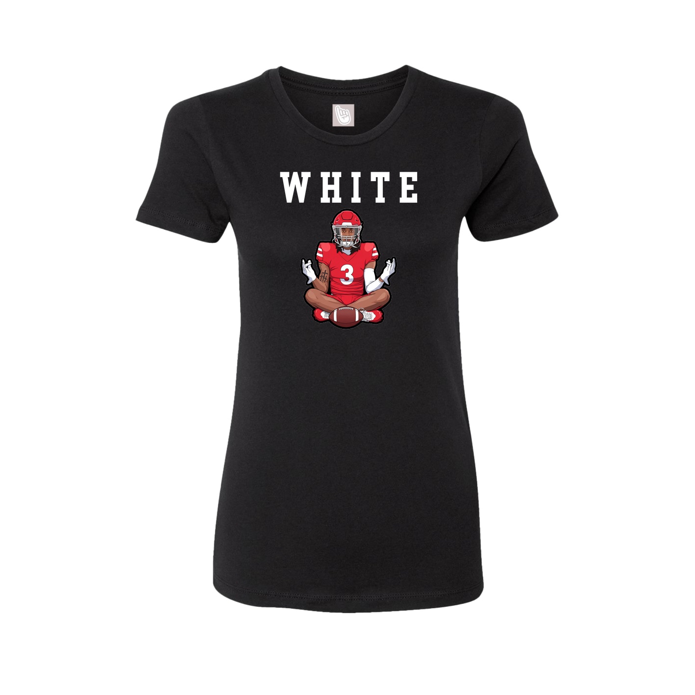 Fitted Women's Tee — Shirsey in Black
