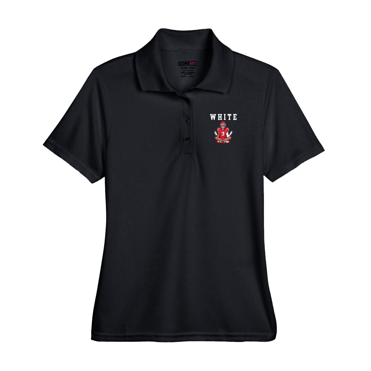 Performance Polo — Shirsey in Black