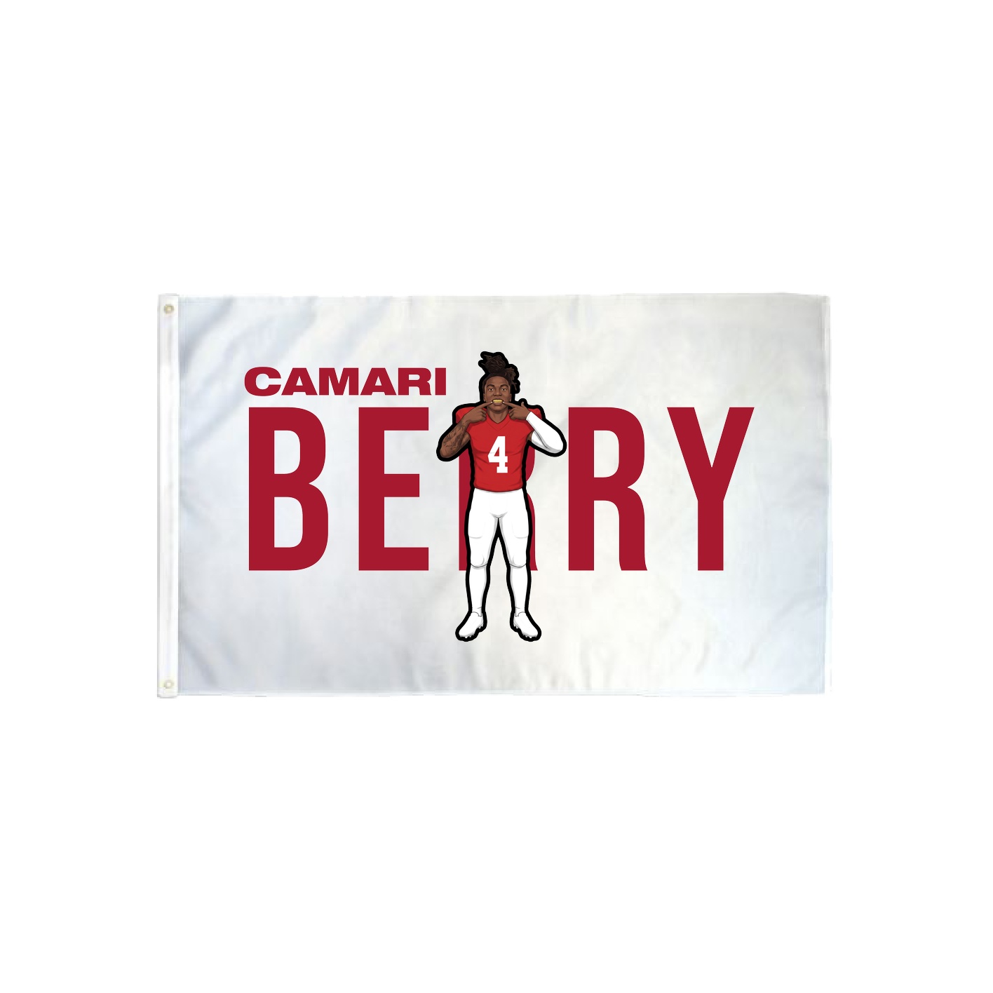 3x5 Flag — Player Name in Classic