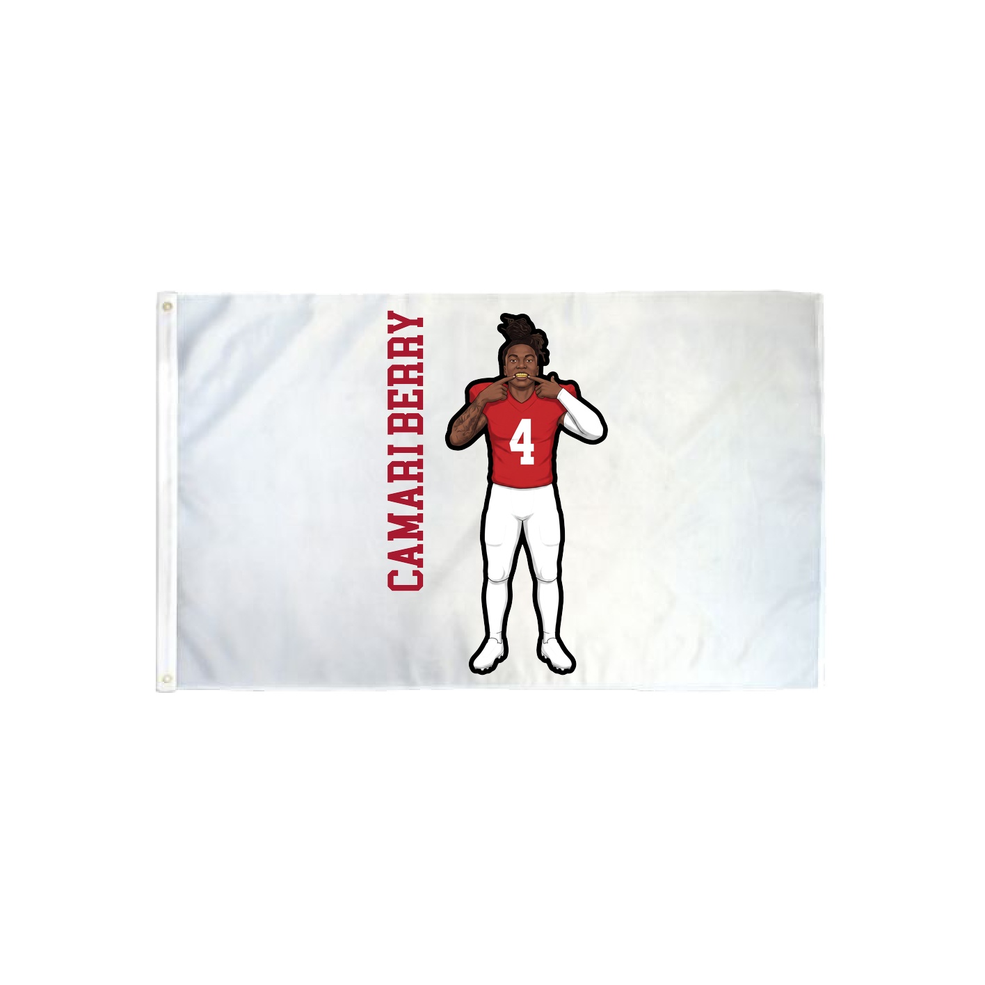 3x5 Flag — Name Vertical in Classic