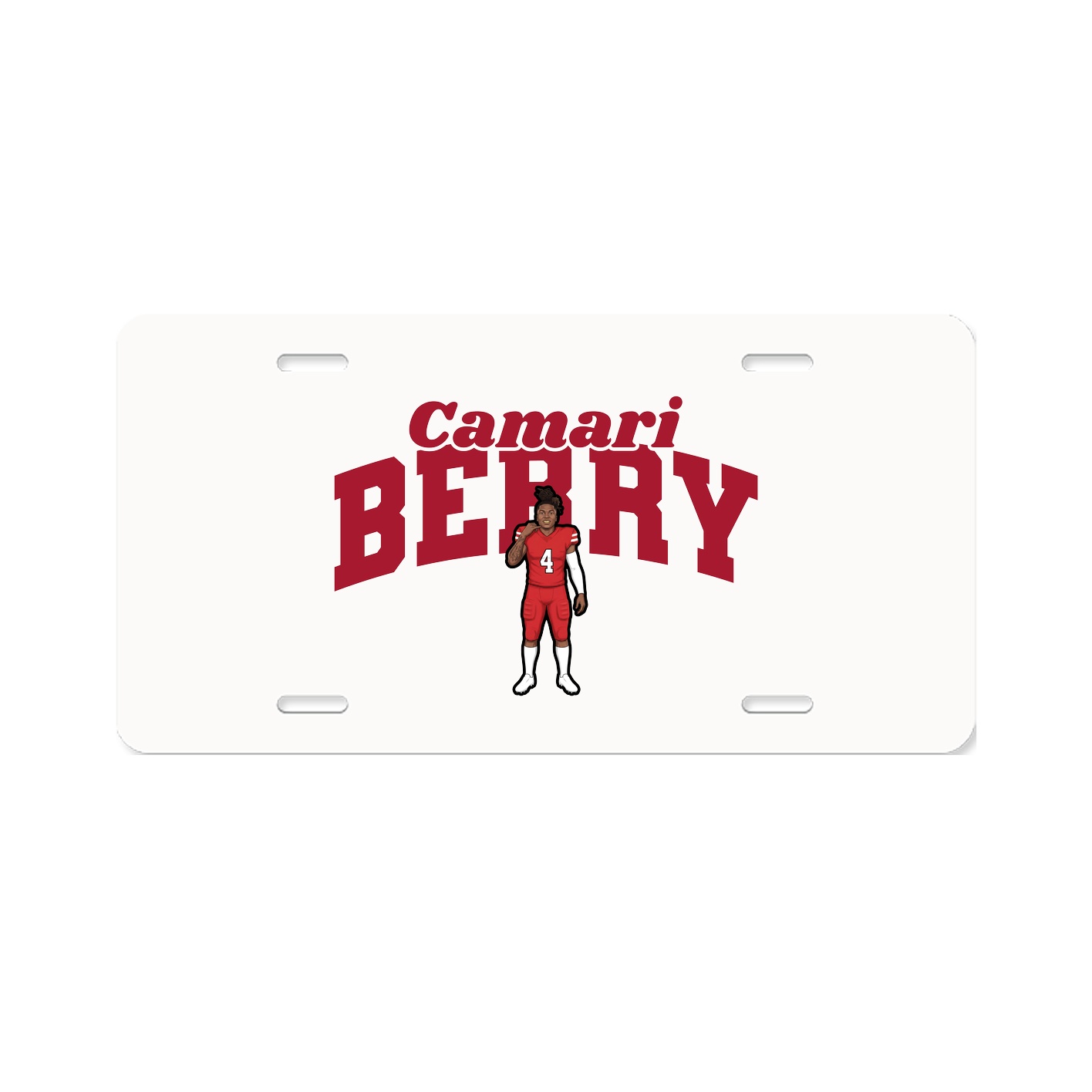 License Plate — Signature Arch in Classic