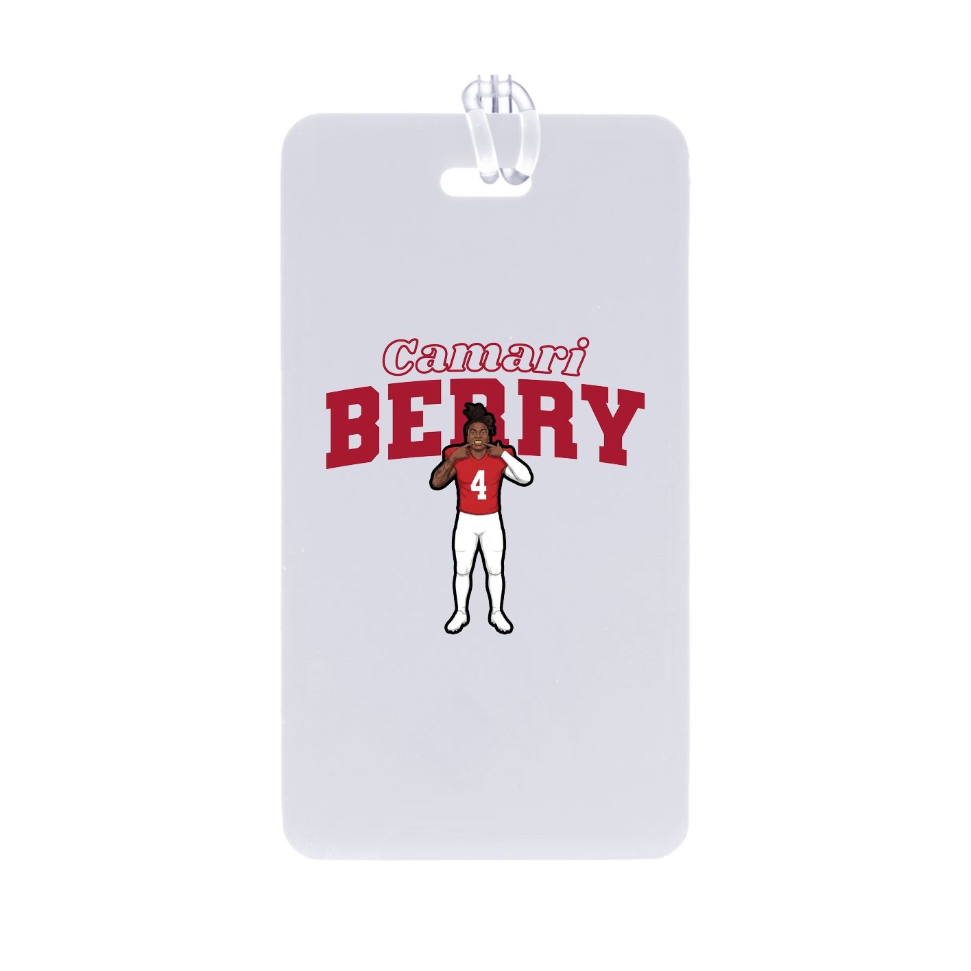 Bag Tag — Name Arch in Classic