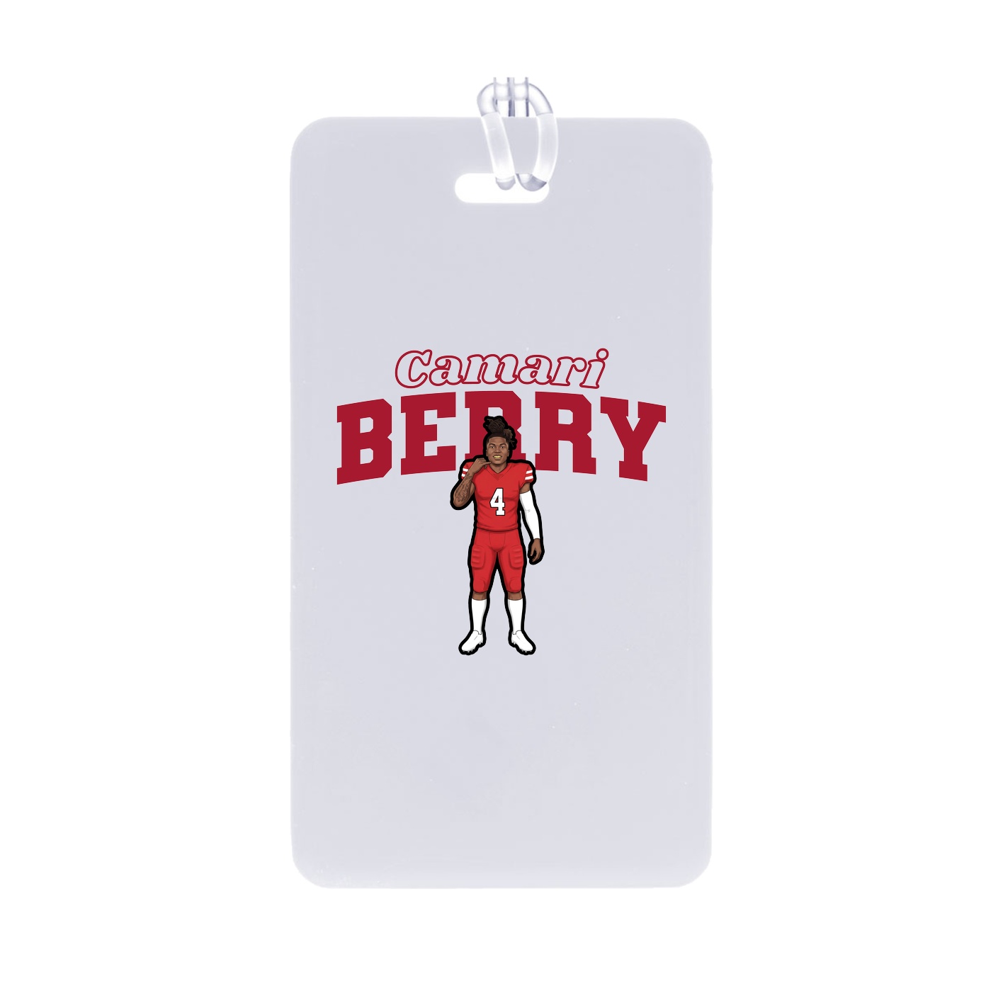Bag Tag — Name Arch in Classic
