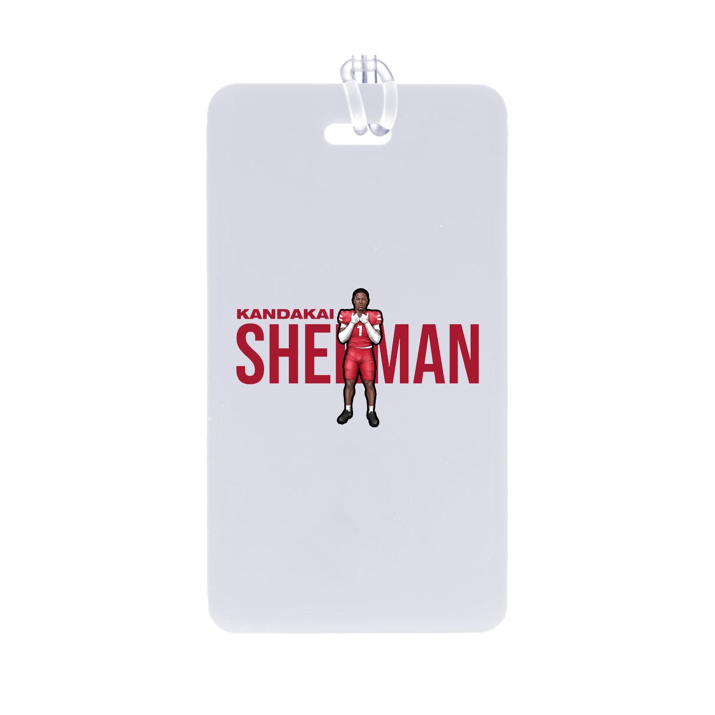 Bag Tag — Player Name in Classic