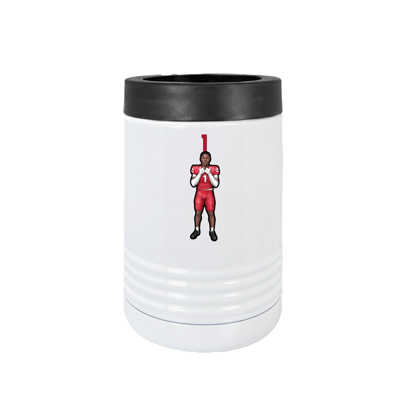 Beverage Holder — Number Top in White