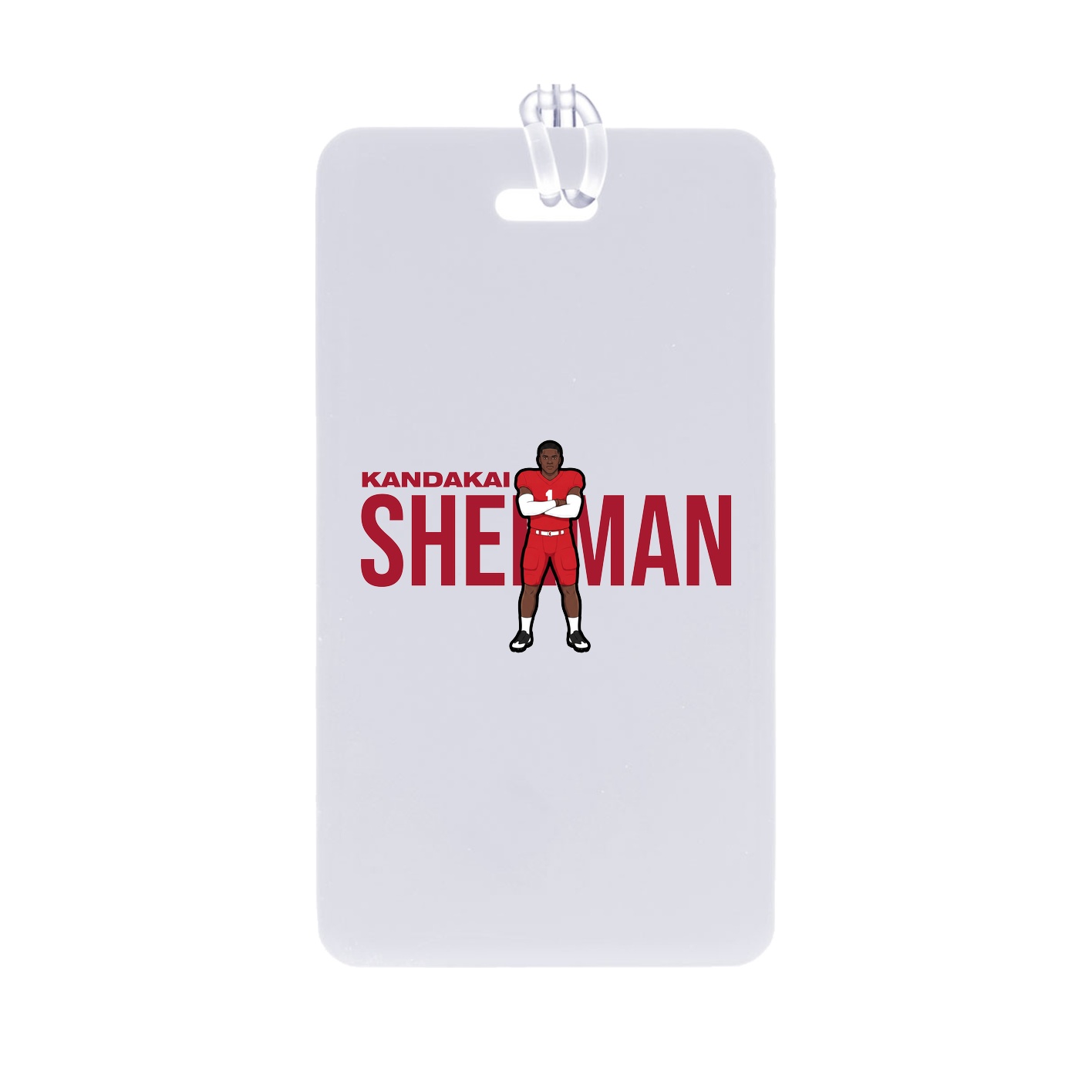 Bag Tag — Player Name in Classic