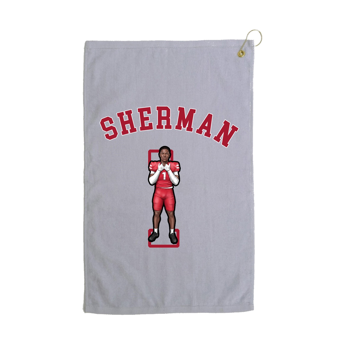 Golf Towel — Shirsey Arch in Grey