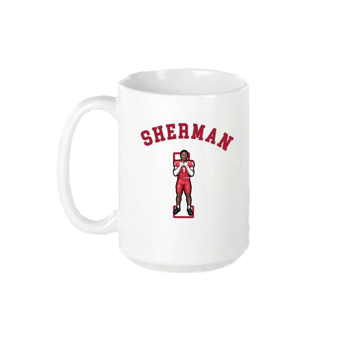 15oz Coffee Mug — Shirsey Arch in White