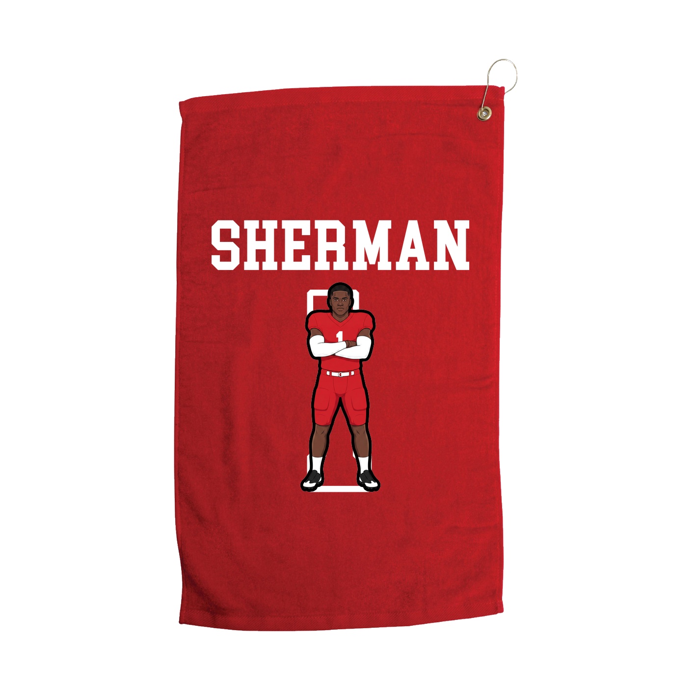 Golf Towel — Shirsey in Red