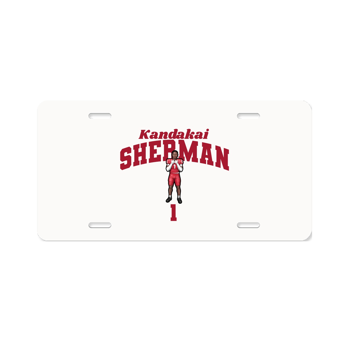 License Plate — Signature Arch in Classic