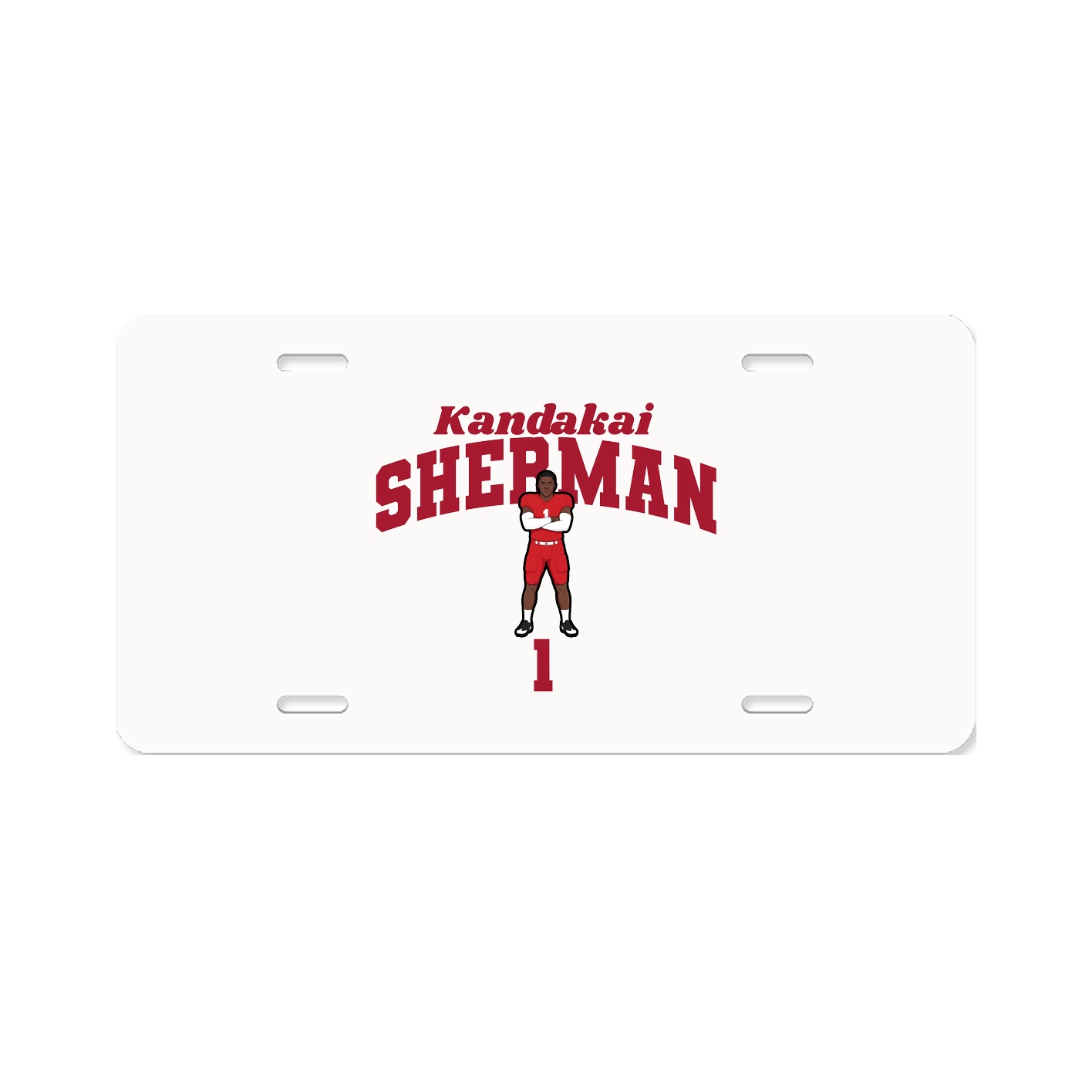 License Plate — Signature Arch in Classic