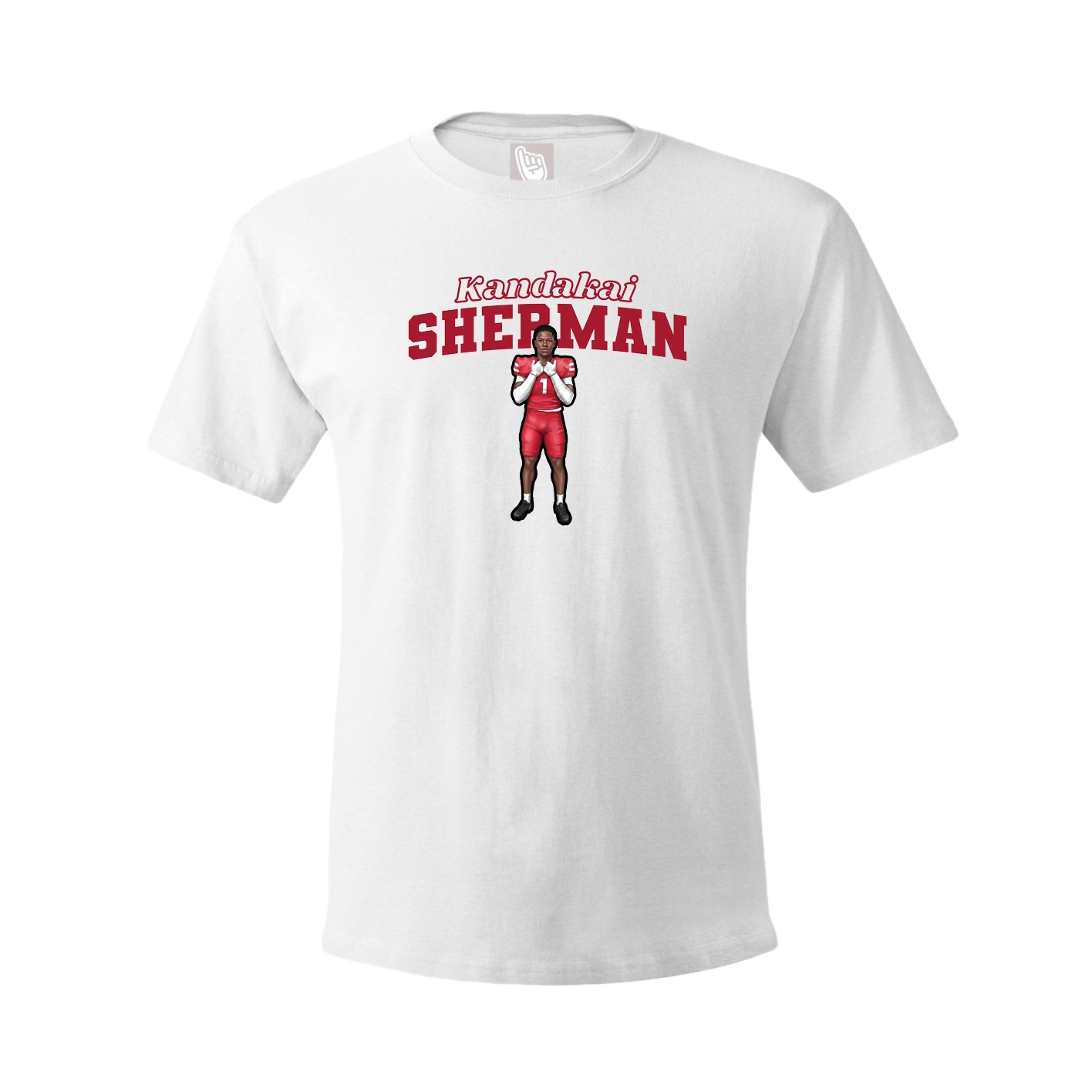 Tee — Name Arch in White